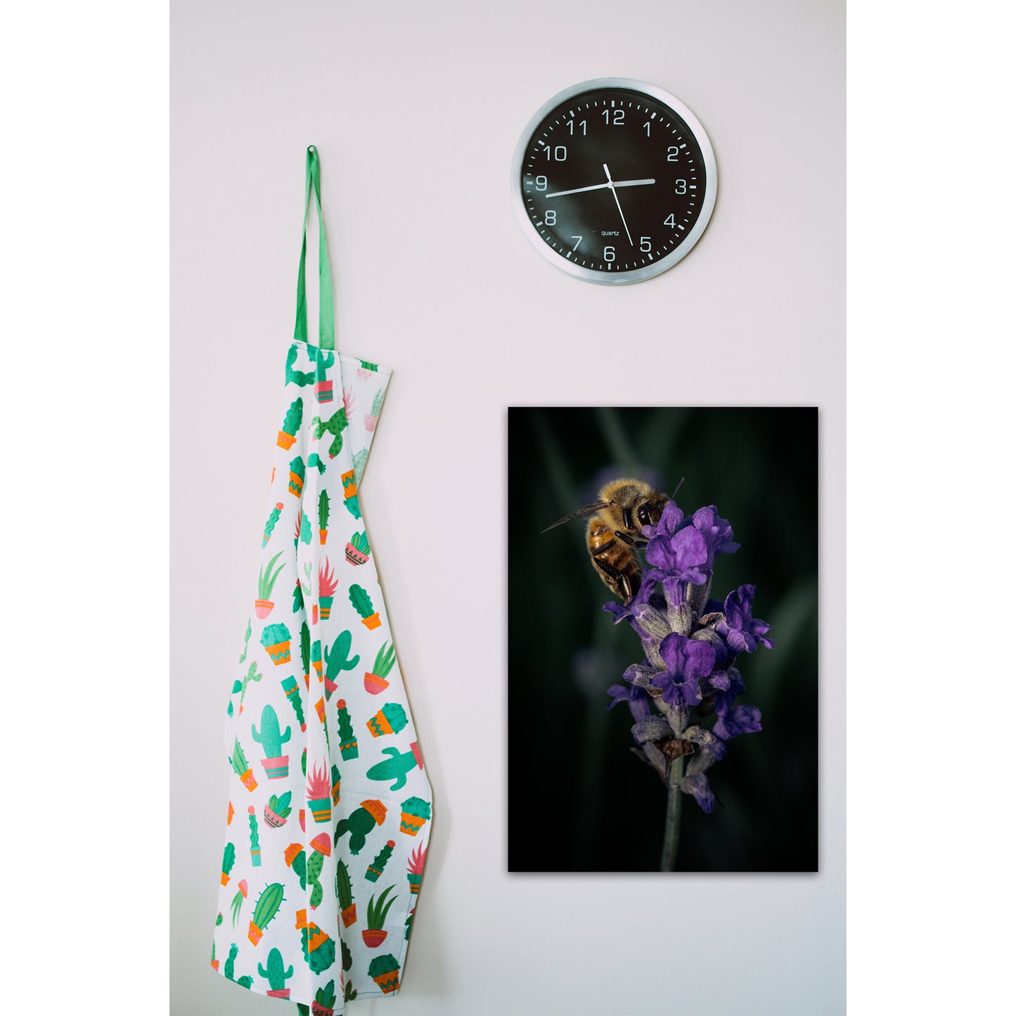 Wandbild Biene bei der Arbeit