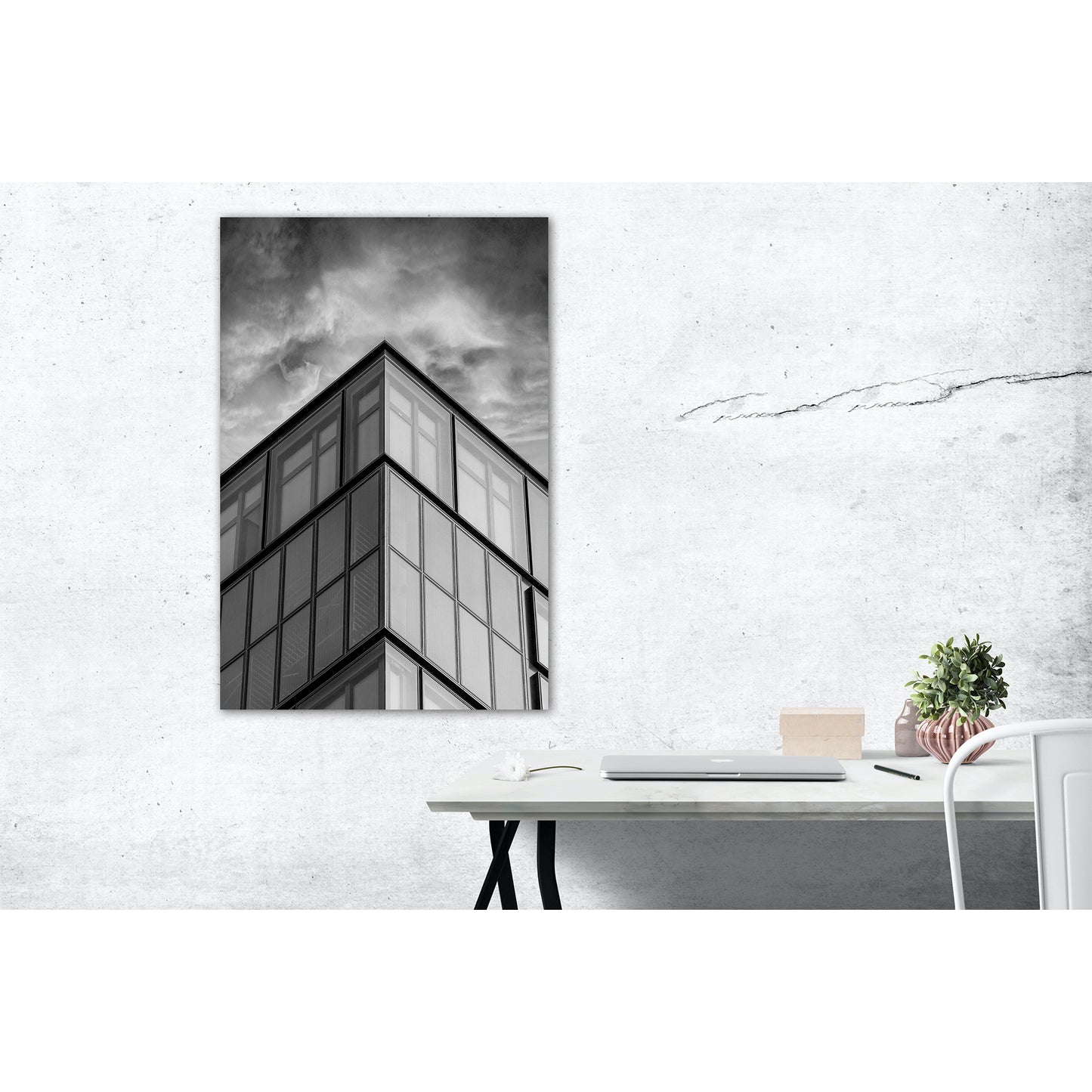 Wandbild Kurzer Eugen Bonn Schwarz Weiß