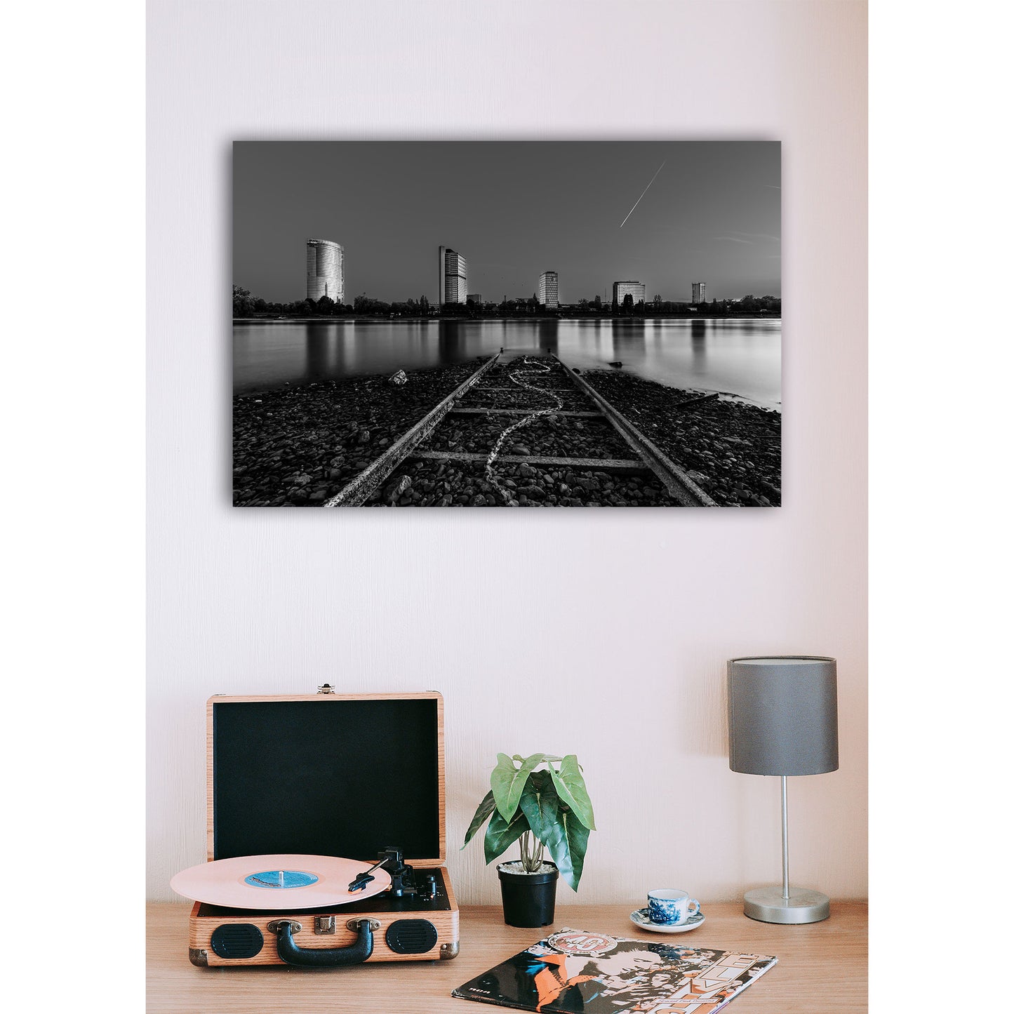 Wandbild Skyline-von-Bonn